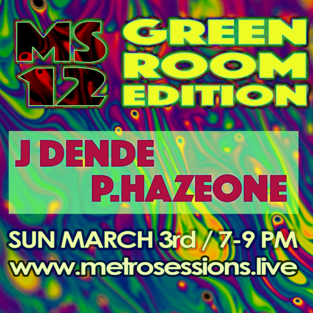 Metro Sessions 12 flyer