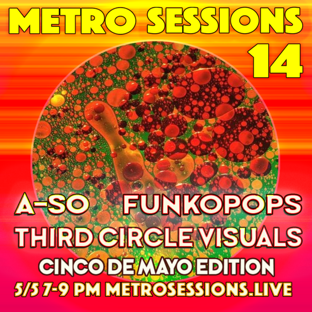 Metro Sessions 14 flyer