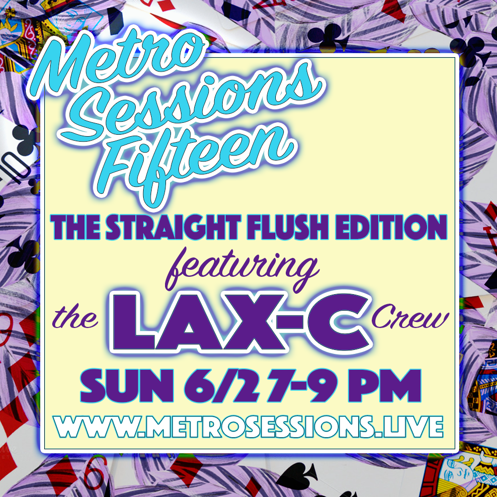 Metro Sessions 15 flyer