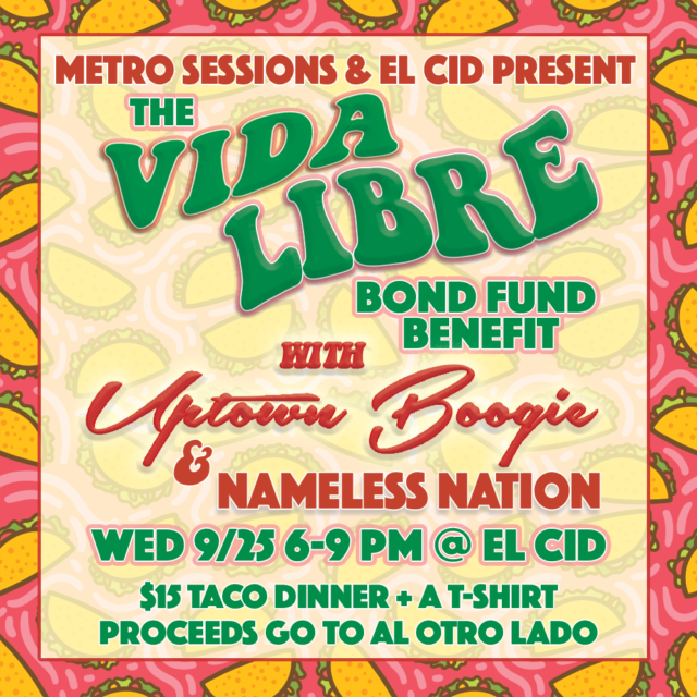 Vida Libre Bond Fund Benefit flyer
