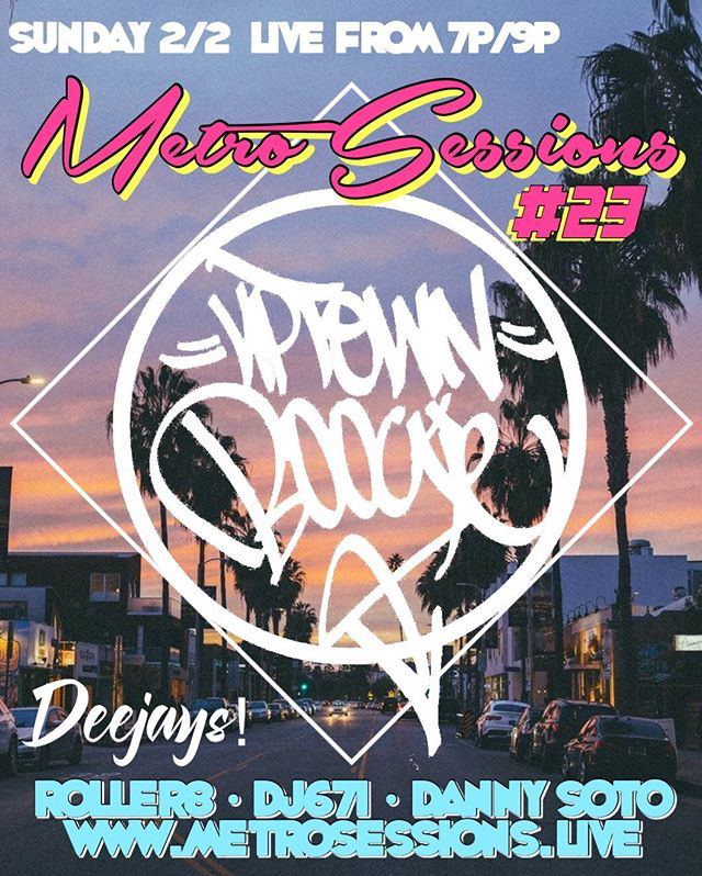 Metro Sessions 23 featuring Uptown Boogie flyer