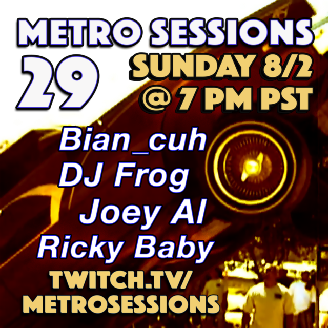 Metro Sessions 29 flyer
