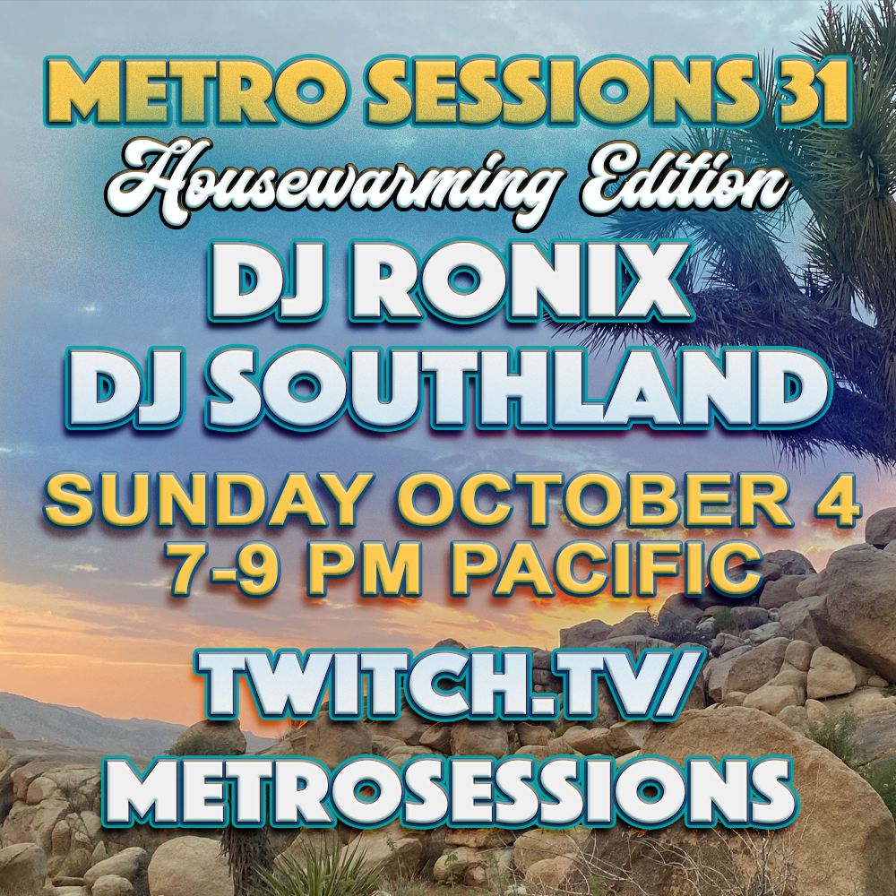 Metro Sessions 31 flyer