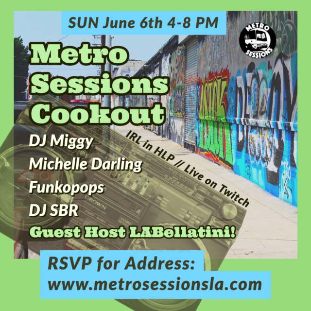 Metro Sessions Cookout flyer