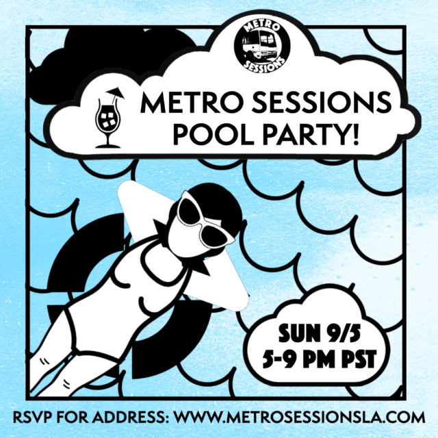 Metro Sessions Pool Party flyer