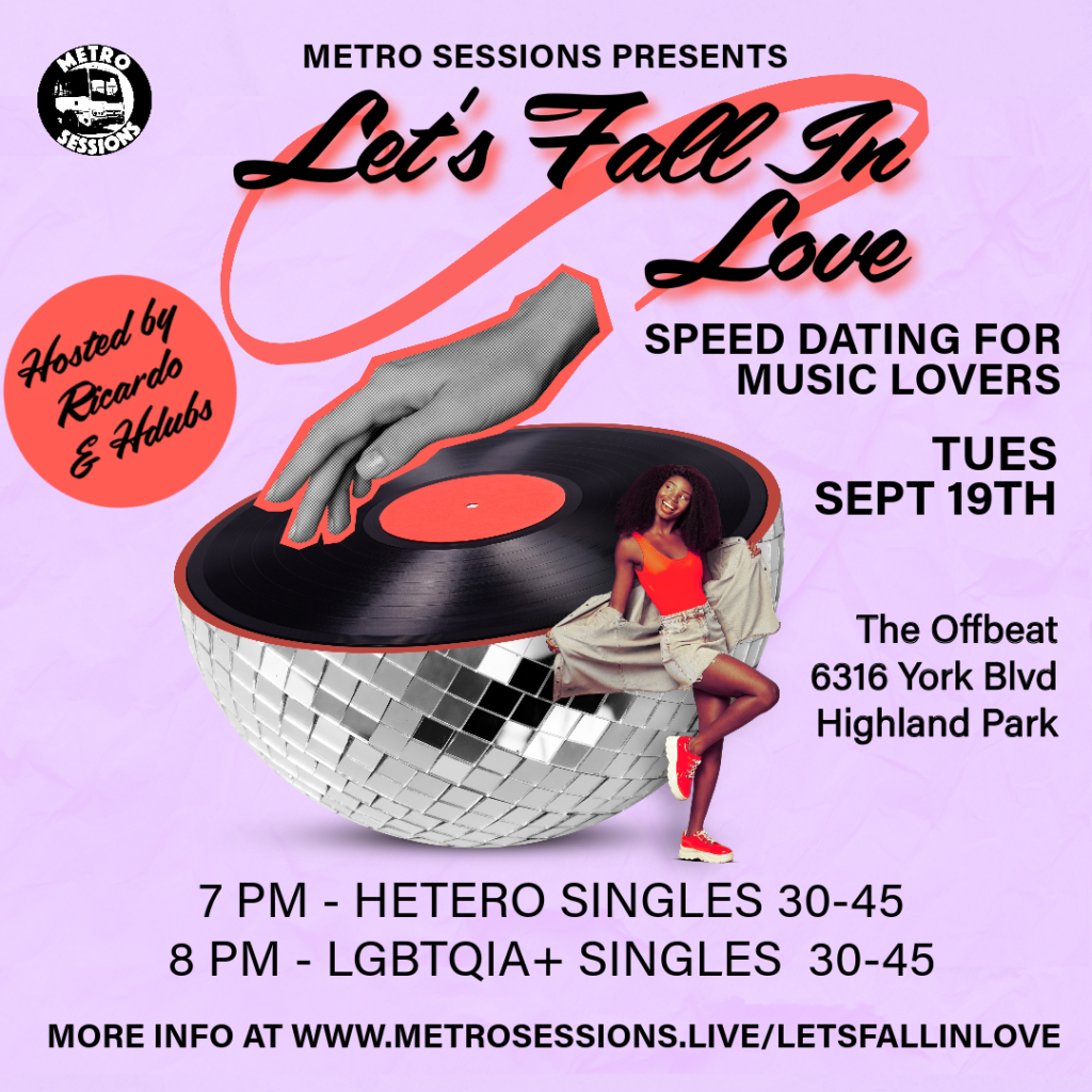 Let's Fall in Love Speed Dating Music Lovers flyer