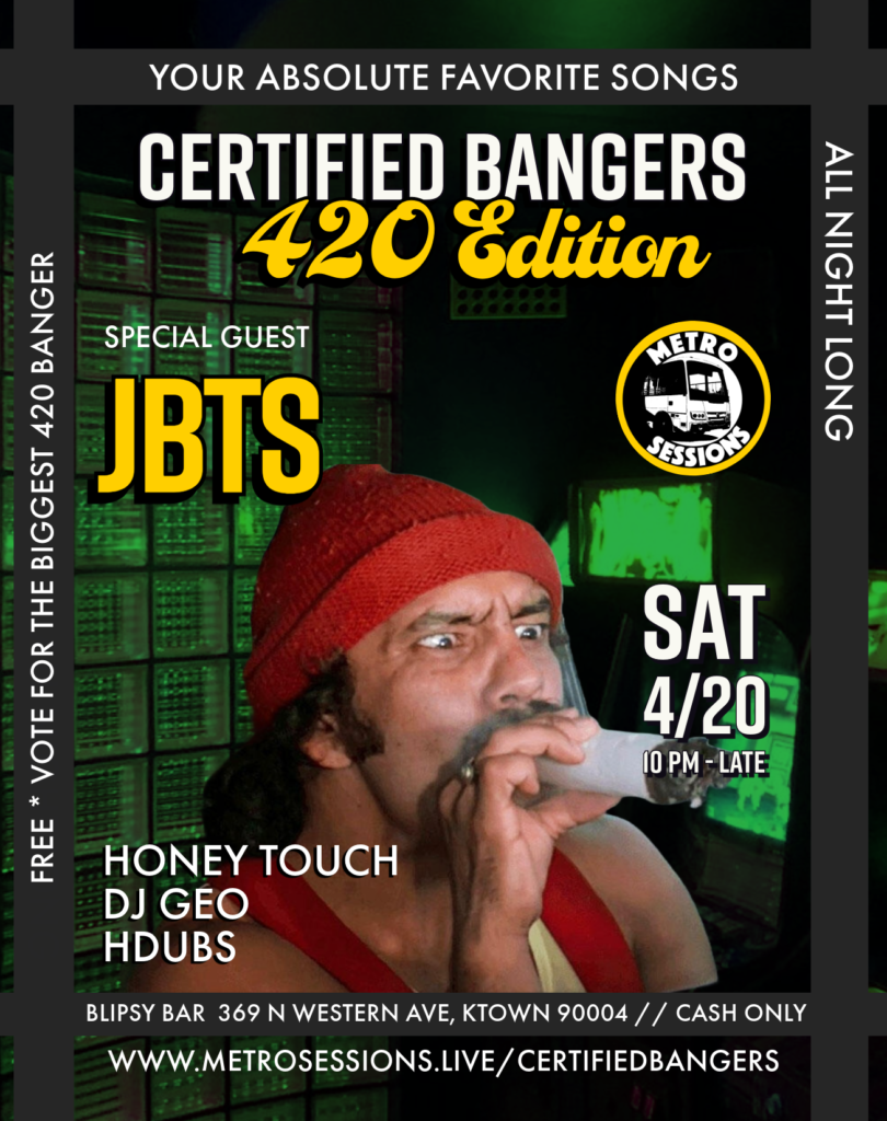 Certified Bangers 420 Edition flyer