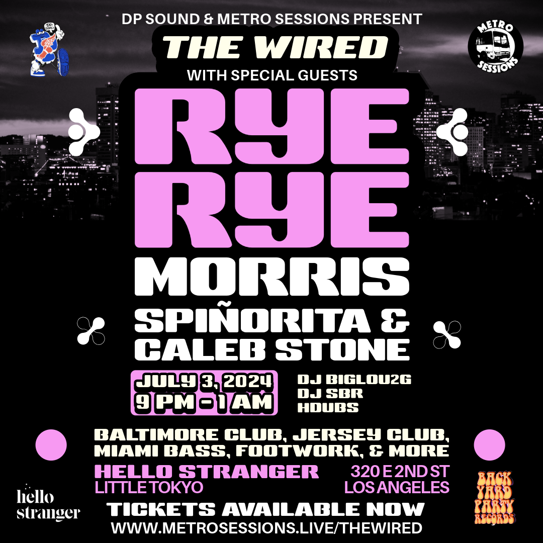 The Wired featuring Rye Rye flyer