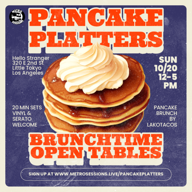 Pancake Platters flyer