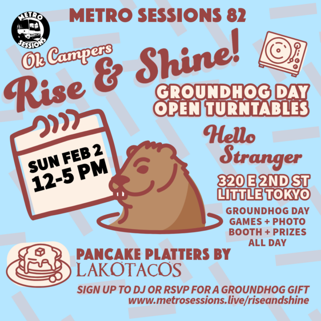 Rise and Shine Open Turntables flyer