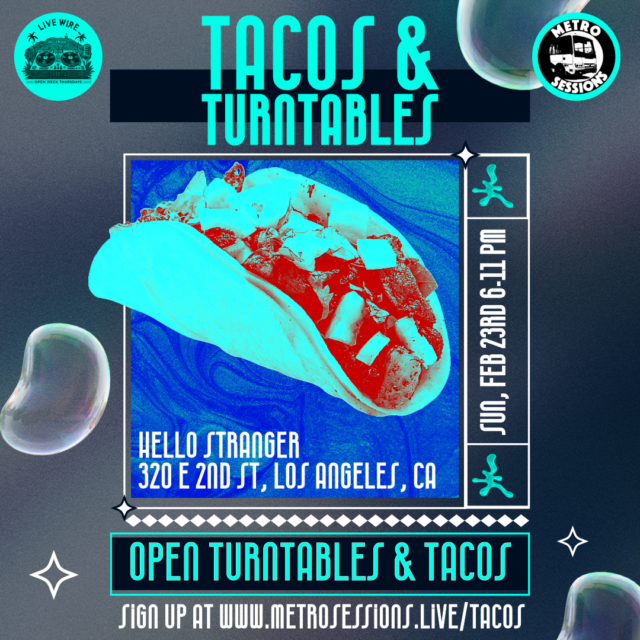 Tacos and Tuesdays flyer