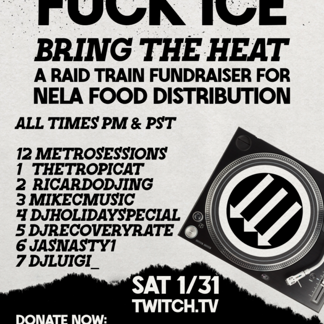 Fuck Ice! Bring the Heat! Fundraiser for NELA Food Distribution