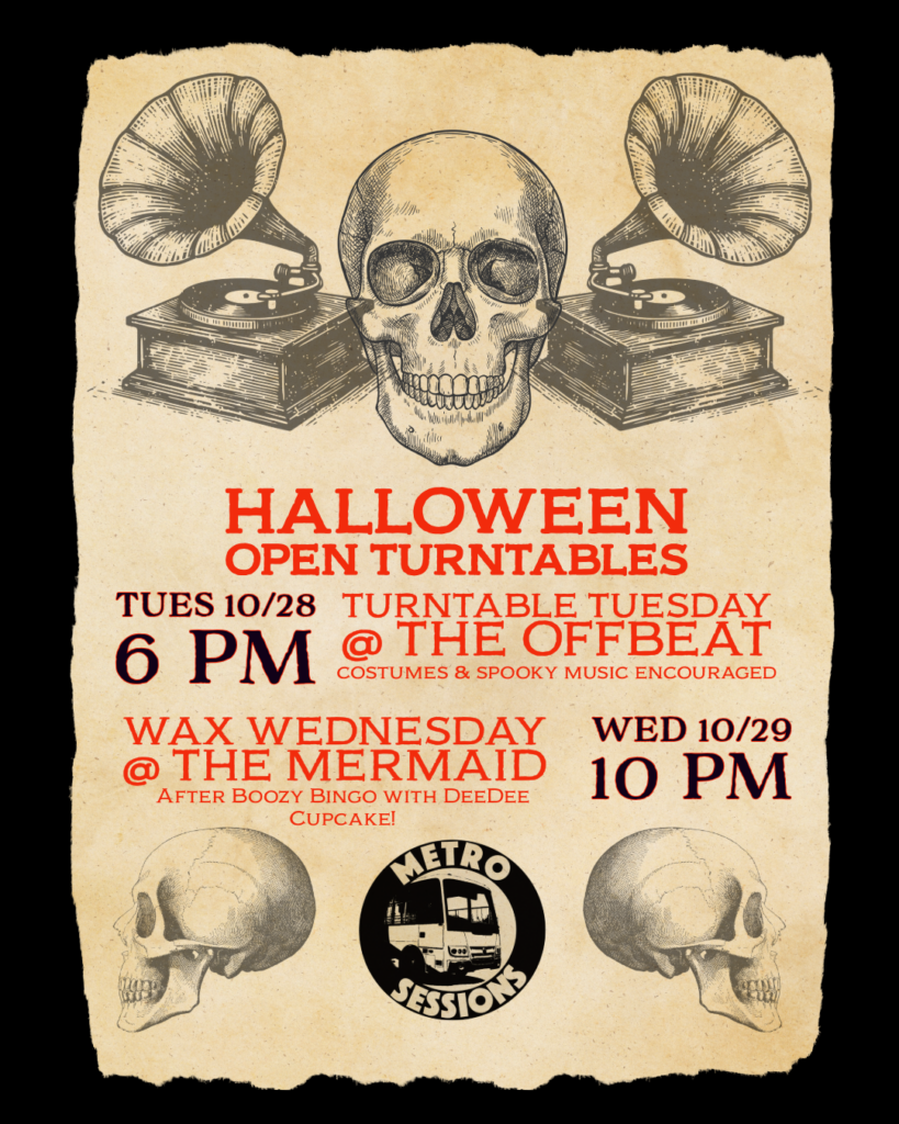 Halloween Open Turntables