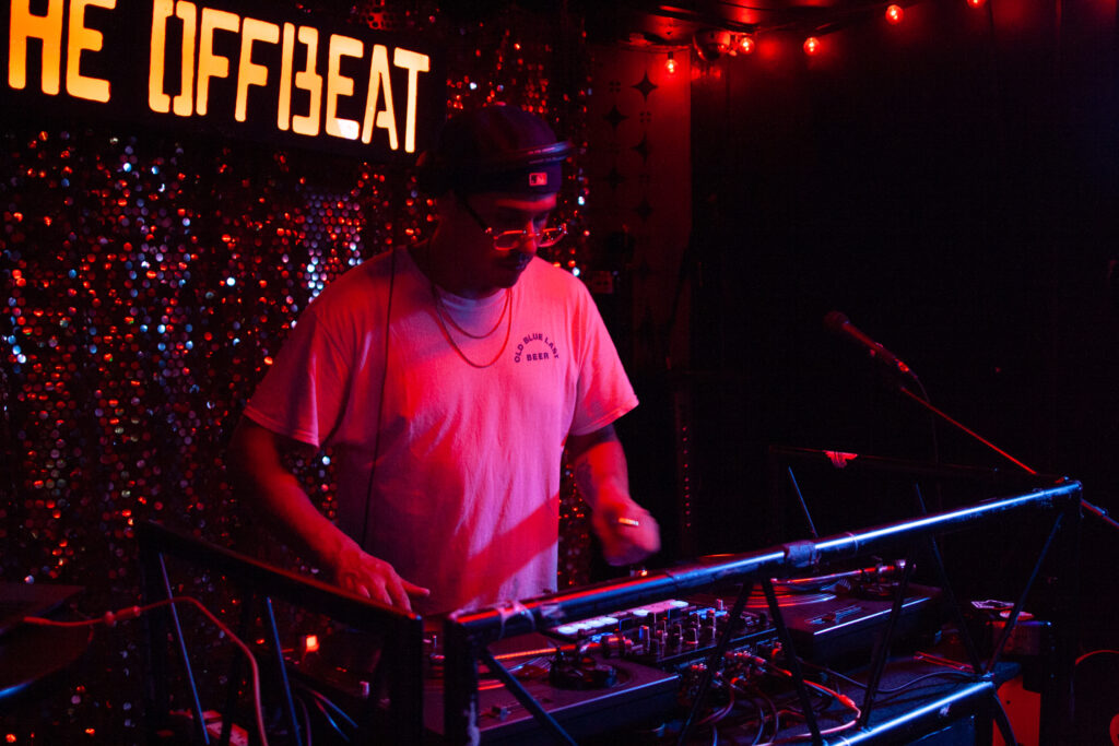 DJ Eddy Gordo at the Turntable Tuesday 5-Year Anniversary Party