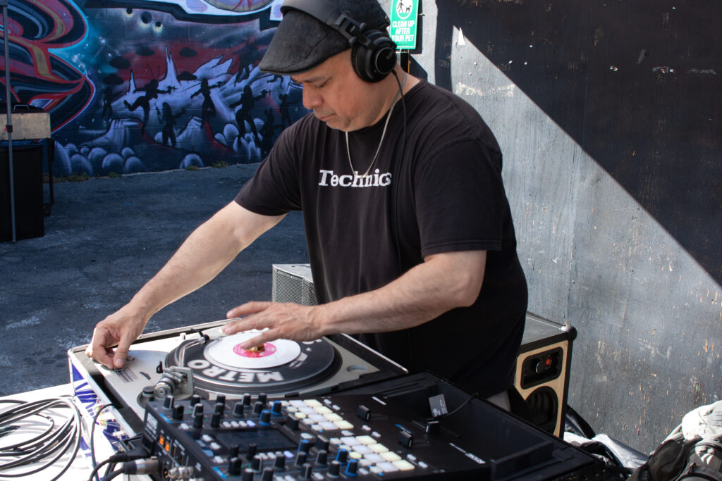DJ Abel at the Turntable Tuesday 5-Year Anniversary Party