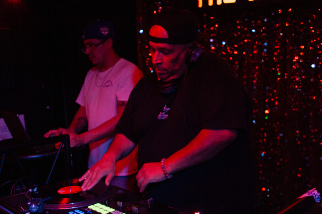 Deejay Questions DJ Eddy Gordo at the Turntable Tuesday 5-Year Anniversary Party